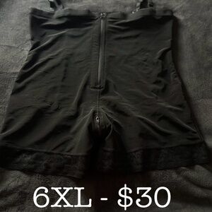 Shapellx Airslim Tummy Compression Bodysuit Shaper with Butt Lifter ( Size  6XL)